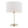 Argon 4301 - Bordslampa KARIN 1xE27/15W/230V vit/mässing