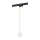 Argon 4308 - Ljuskrona med pelare för skensystem BANG 1xG9/6W/230V mässing
