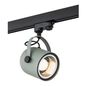 Argon 4310 - Spotlight för skensystem NET 1xE27/15W/230V grön