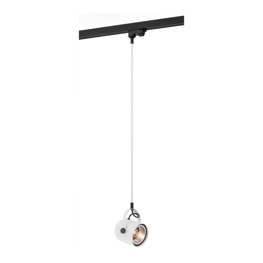 Argon 4312 - Ljuskrona för skensystem NET 1xE27/15W/230V vit