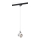 Argon 4312 - Taklampa för skensystem NET 1xE27/15W/230V vit