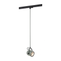 Argon 4313 - Taklampa för skensystem NET 1xE27/15W/230V grön