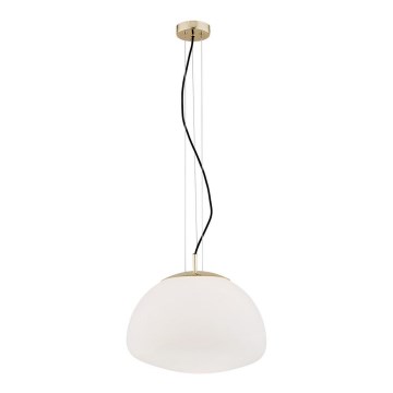 Argon 4317 - Ljuskrona med upphängningsrem TRINI 1xE27/15W/230V gyllene