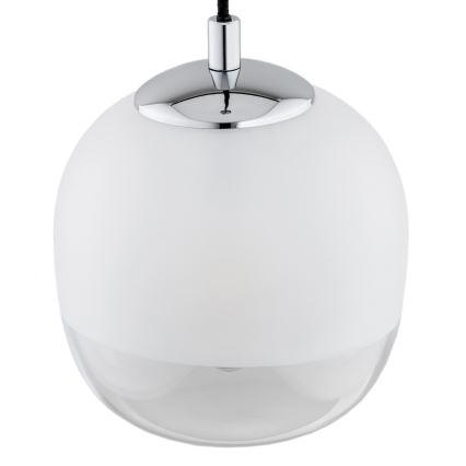 Argon 4676 - Takkkrona på ett snöre  BALTIMORE 1xE27/15W/230V skinande krom 