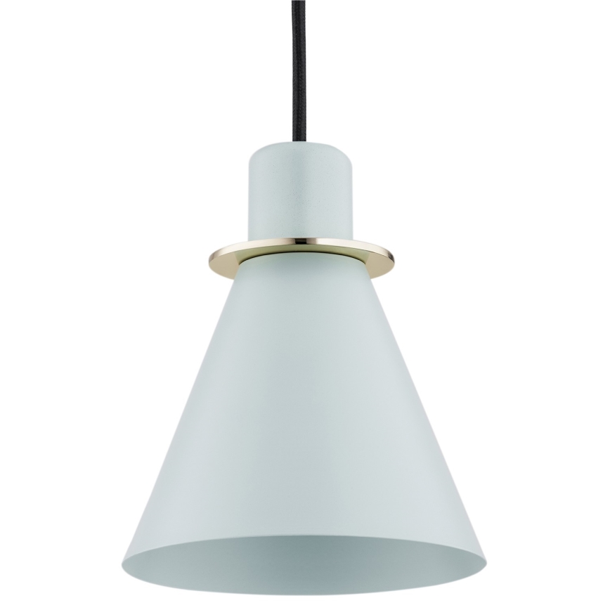 Argon 4682 - Takkkrona på ett snöre  BEVERLY 1xE27/15W/230V blå /gold
