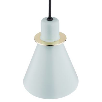 Argon 4682 - Takkkrona på ett snöre  BEVERLY 1xE27/15W/230V blå /gold