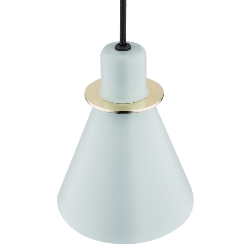 Argon 4682 - Takkkrona på ett snöre  BEVERLY 1xE27/15W/230V blå /gold