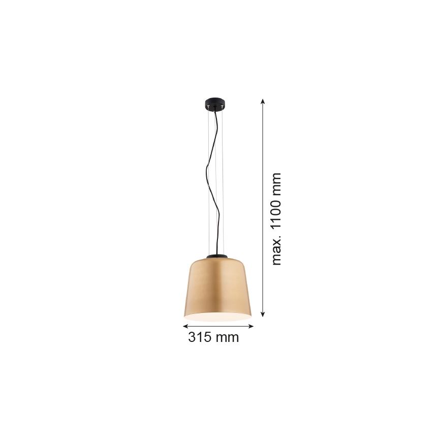 Argon 4690 - Takkkrona på ett snöre  BERKLEY 1xE27/15W/230V