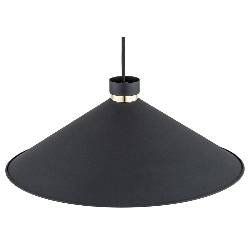 Argon 4695 - Ljusskrona med upphängningsrem  NASHVILLE 1xE27/15W/230V svart 