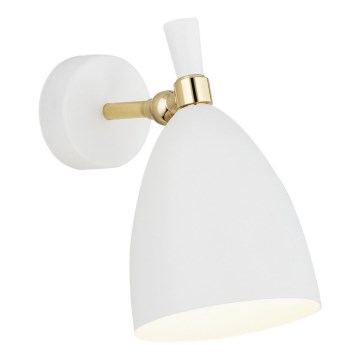 Argon 4699 - Vägglampa  CHARLOTTE 1xE27/15W/230V vit /gyllene