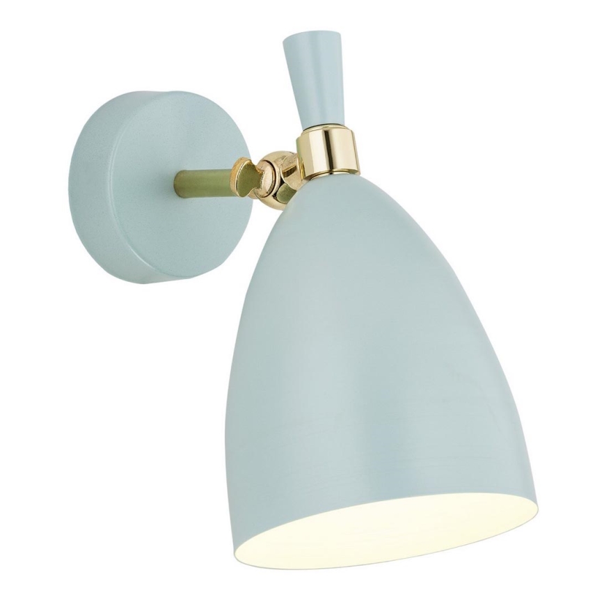 Argon 4700 - Vägglampa  CHARLOTTE 1xE27/15W/230V blå /gyllene 