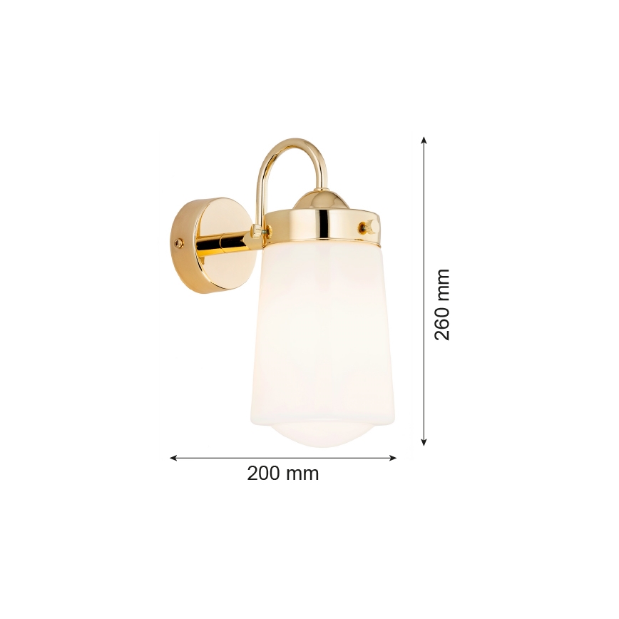 Argon 4717 - Badrum vägglampa  PASADENA 1xE27/15W/230V IP44