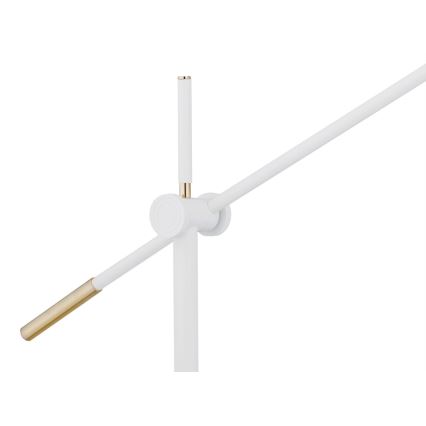 Argon 4731 - Golvlampa  NASHVILLE 1xE27/15W/230V vit 