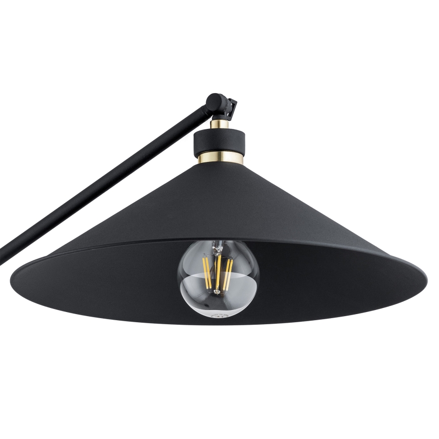 Argon 4732 - Golvlampa  NASHVILLE 1xE27/15W/230V svart 
