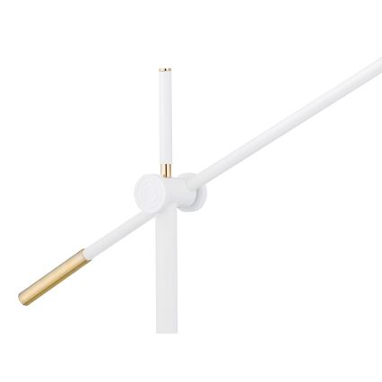 Argon 4734 - Golvlampa  DETROIT 1xE27/15W/230V vit