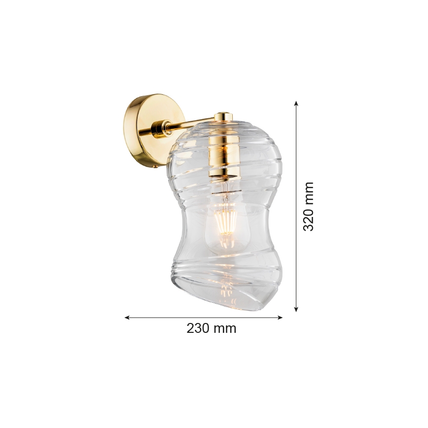 Argon 4741 - Vägglampa  DEPORTIVO 1xE27/15W/230V