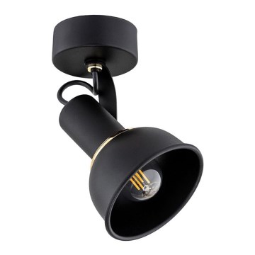 Argon 4900 - Spotlight TWIST 1xE14/7W/230V svart/gyllene