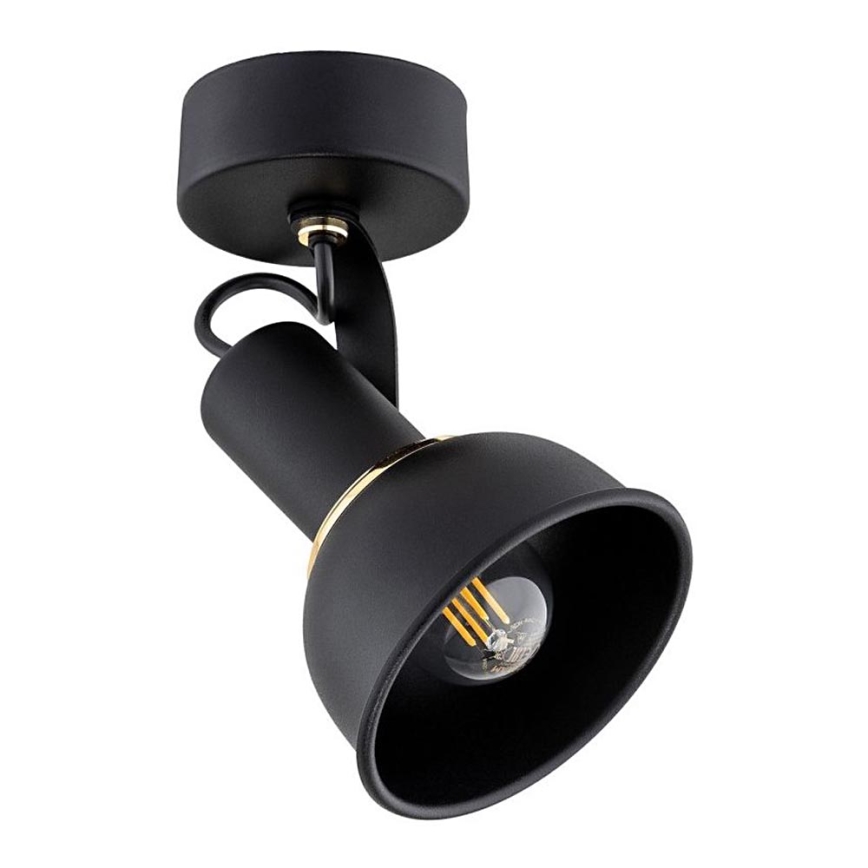 Argon 4900 - Spotlight TWIST 1xE14/7W/230V svart/gyllene