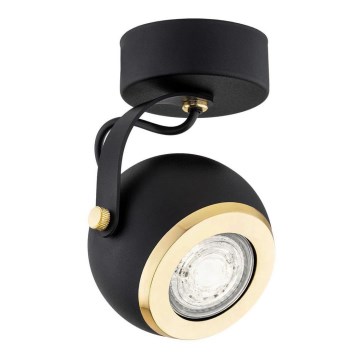 Argon 4902 - Spotlight KOS PLUS 1xGU10/5W/230V svart/gyllene
