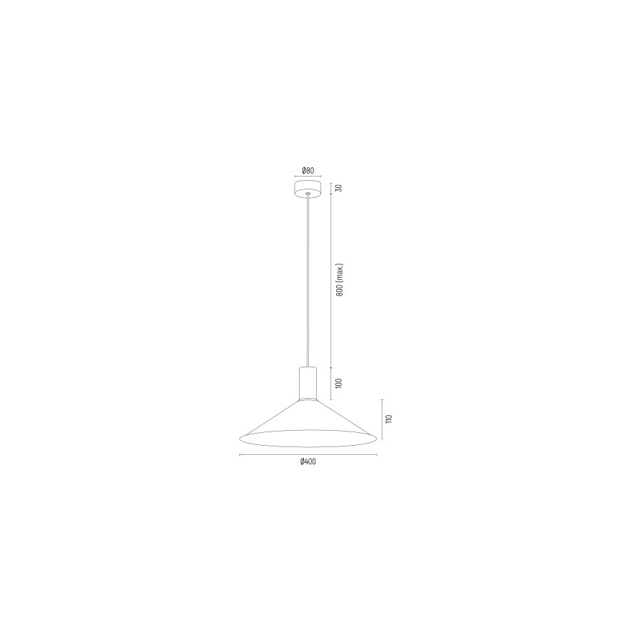 Argon 4911 - Ljuskrona med upphängningsrem MINORI 1xE27/15W/230V vit/gyllene