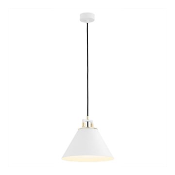 Argon 4914 - Ljuskrona med upphängningsrem ORTE 1xE27/15W/230V vit
