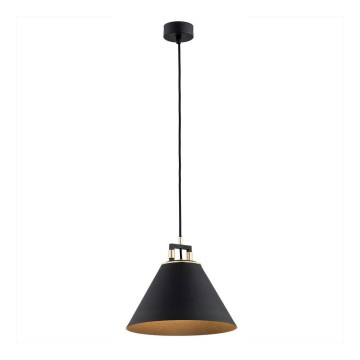 Argon 4915 - Ljuskrona med upphängningsrem ORTE 1xE27/15W/230V svart