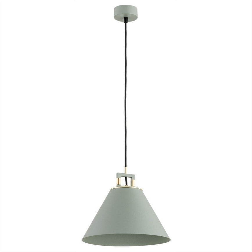 Argon 4916 - Ljuskrona med upphängningsrem ORTE 1xE27/15W/230V grön