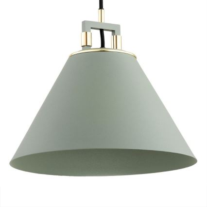 Argon 4916 - Ljuskrona med upphängningsrem ORTE 1xE27/15W/230V grön