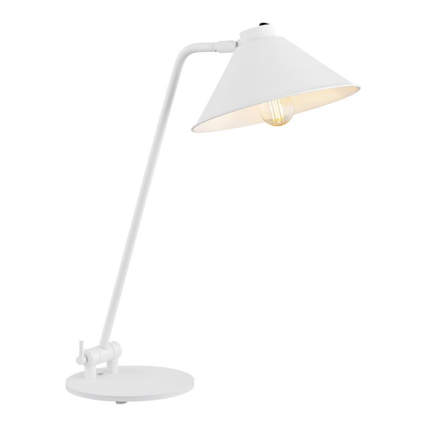 Argon 4996 - Bordslampa GABIAN 1xE27/15W/230V vit