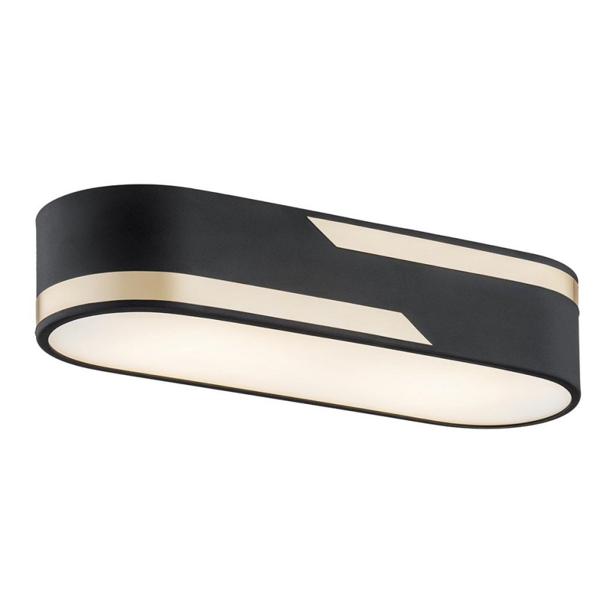 Argon 6001 - Taklampa TONI 3xE27/15W/230V svart/guld