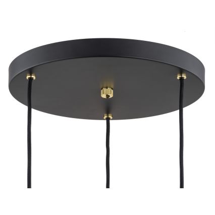 Argon 6105 - Takkkrona på ett snöre  OAKLAND 3xG9/6W/230V svart 