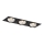 Argon 6116 BZ - Infälld lampa  OLIMP 3xGU10-AR111/12W/230V svart