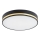 Argon 6141 - Taklampa AMORE 3xE27/15W/230V diameter 45 cm svart/gyllene
