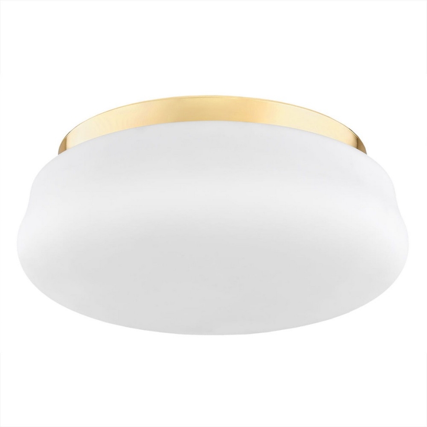 Argon 6142 - Taklampa OMBRA 3xE27/15W/230V gyllene/vit