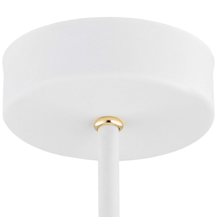 Argon 6148 - Pendelkrona CHARLOTTE 3xE27/15W/230V vit/gyllene