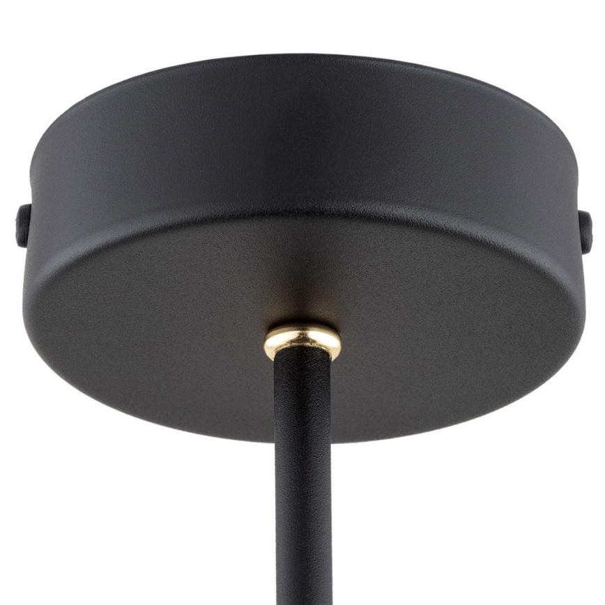 Argon 6149 - Pendelkrona CHARLOTTE 3xE27/15W/230V svart/gyllene