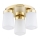 Argon 6165 - Surface-mounted ljuskrona PASADENA 3xE27/15W/230V guld/vit