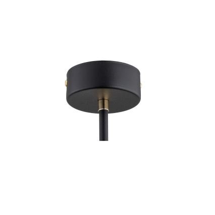 Argon 6166 - Pendelkrona RAVELLO 3xE14/15W/230V svart/guld