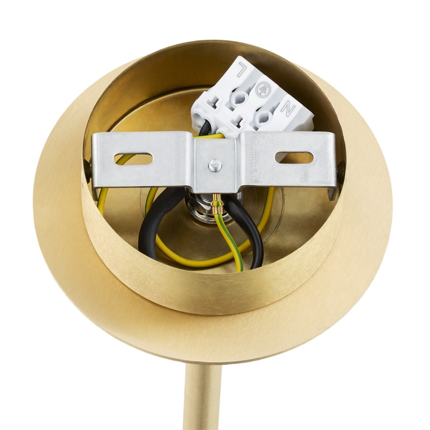 Argon 6310 - Pendelkrona PALOMA 3xE14/7W/230V guld/svart
