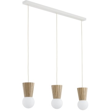 Argon 6357 - Badrumspendel med kabel VOLANTE 3xG9/6W/230V IP44 beige