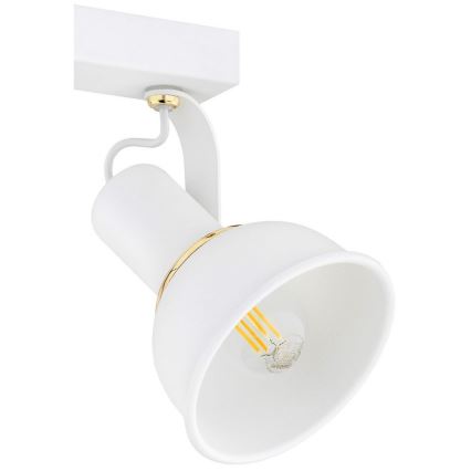 Argon 7036 - Spotlight TWIST 2xE14/7W/230V vit/gyllene
