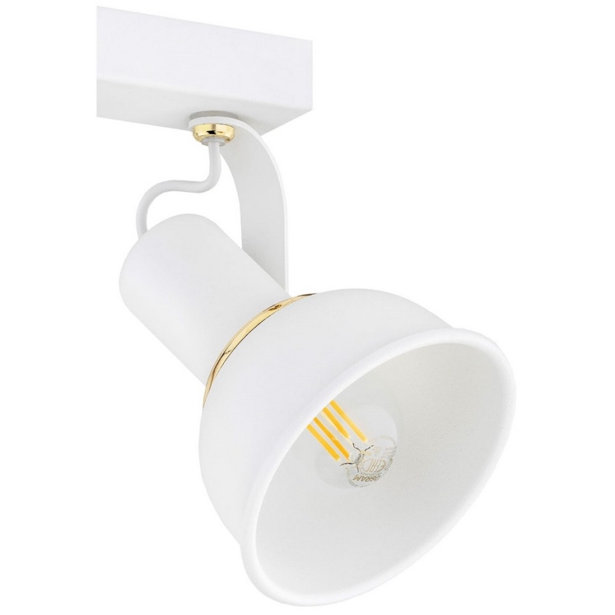Argon 7036 - Spotlight TWIST 2xE14/7W/230V vit/gyllene