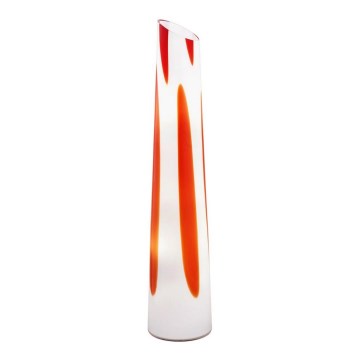 Argon 7042 - Golv lampa POLONIA 2xE27/15W/230V vit/röd