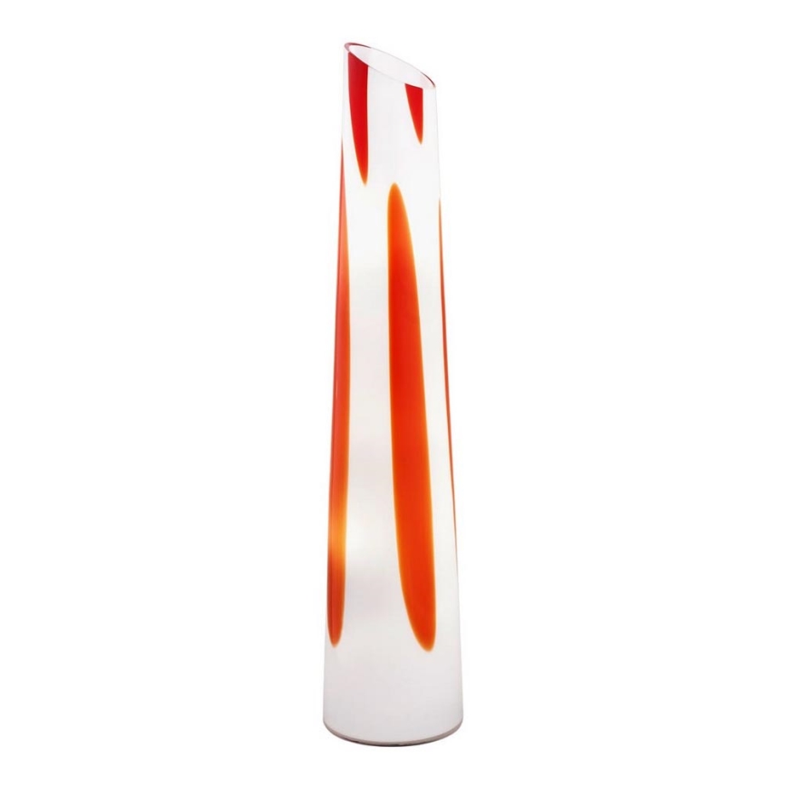 Argon 7042 - Golvlampa POLONIA 2xE27/15W/230V vit/röd