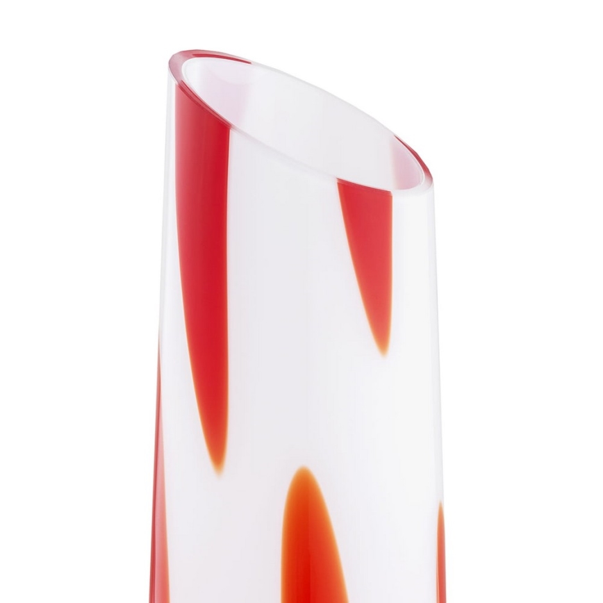 Argon 7042 - Golvlampa POLONIA 2xE27/15W/230V vit/röd
