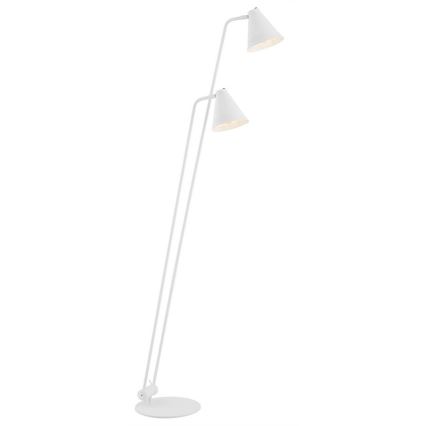 Argon 7076 - Golv lampa AVALONE 2xE27/15W/230V vit
