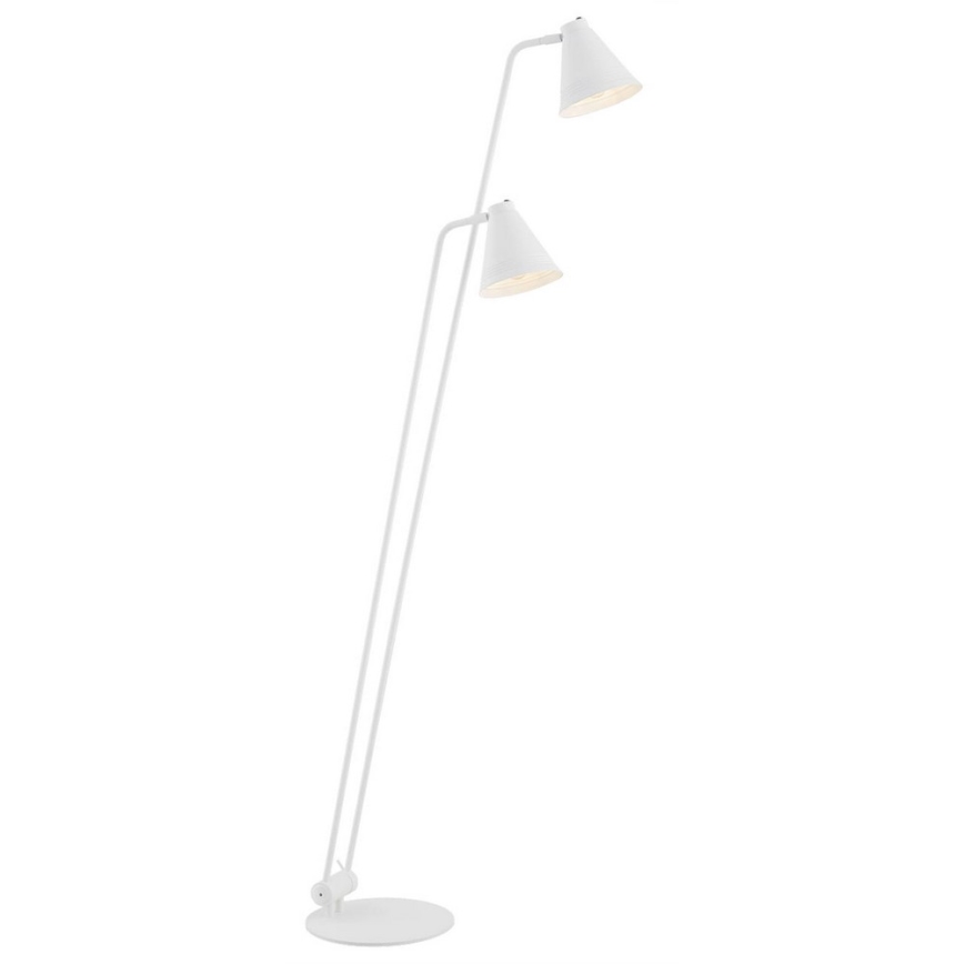Argon 7076 - Golv lampa AVALONE 2xE27/15W/230V vit