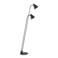 Argon 7077 - Golv lampa AVALONE 2xE27/15W/230V svart