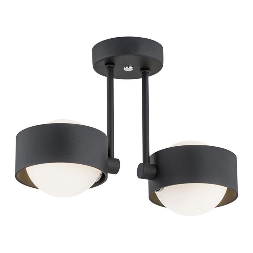 Argon 7089 - Pendelkrona MASSIMO PLUS 2xG9/6W/230V svart