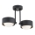 Argon 7089 - Pendelkrona MASSIMO PLUS 2xG9/6W/230V svart